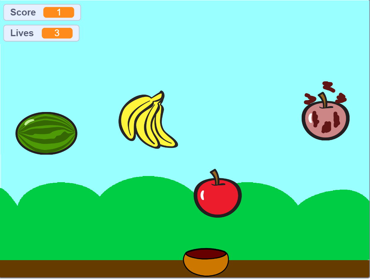 Catch A Fruit